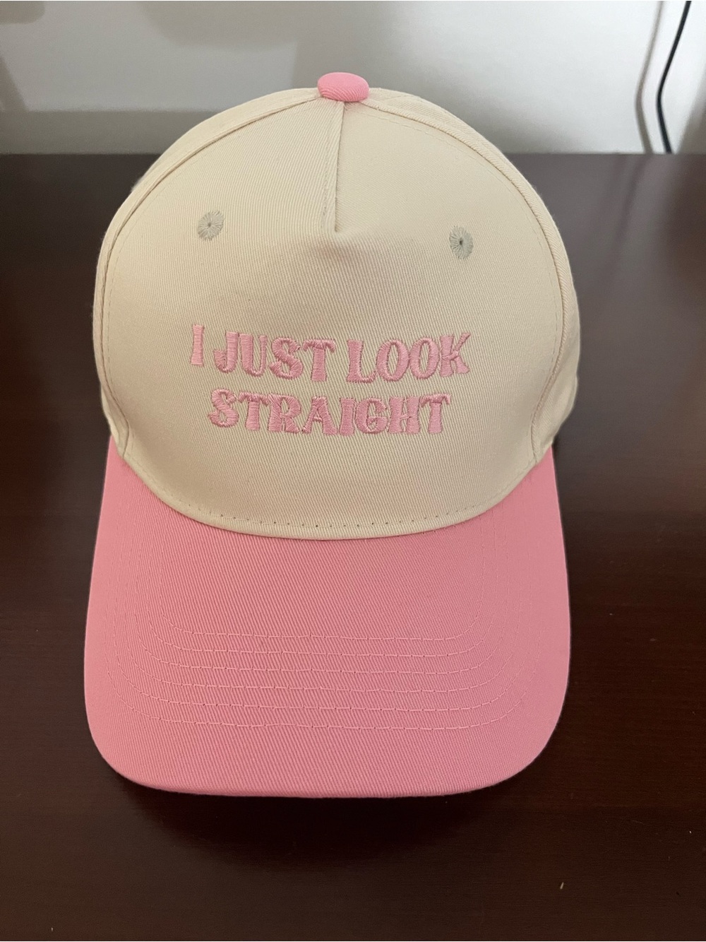 Cherry Kitten LGBT Lesbian I Just Look Straight Ballcap